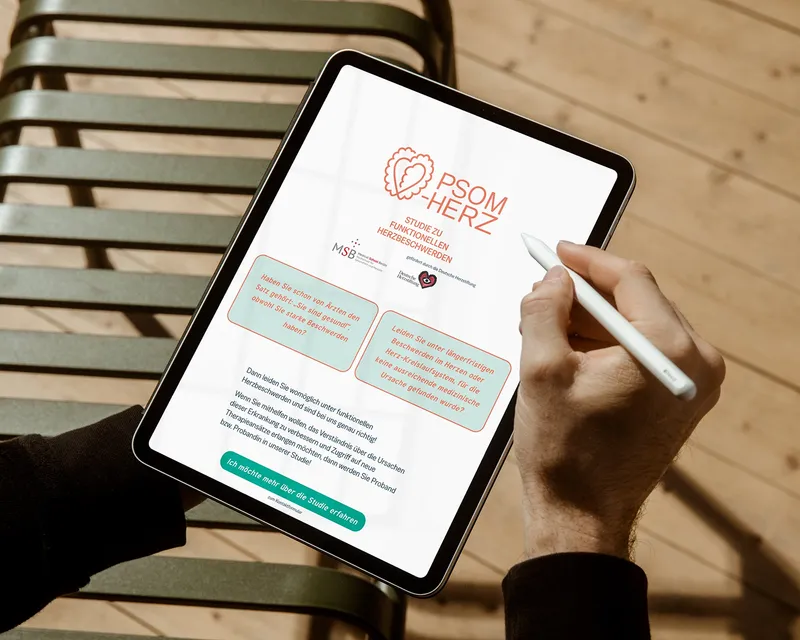 PSOM-Herz ipad Mockup